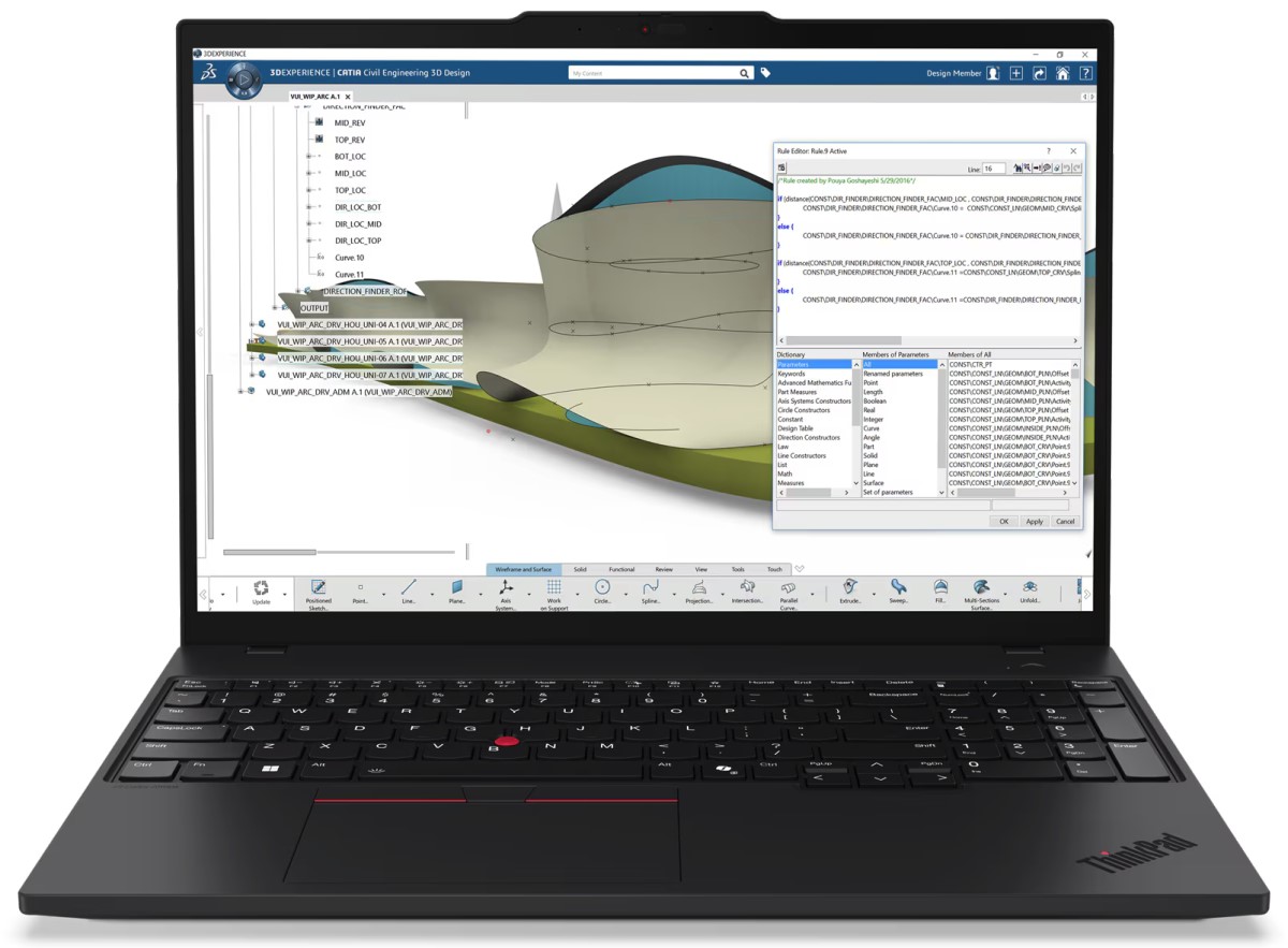 Lenovo Thinkpad P16s G4 AMD 21QR003BGE