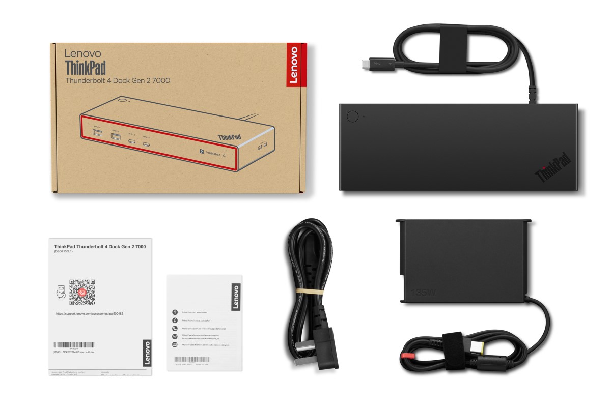 LENOVO ThinkPad Thunderbolt 4 Dock Gen2 7000-EU #40BG0135GE Campus
