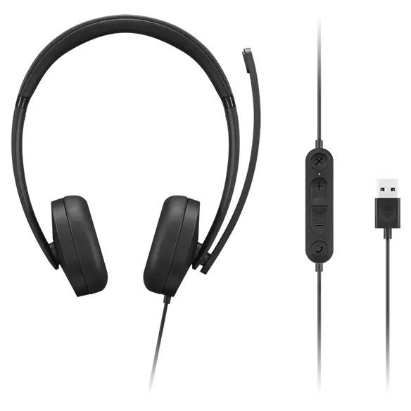 Lenovo Wired USB-A-Stereo-Headset Gen 2 #4XD1P83425 Campus