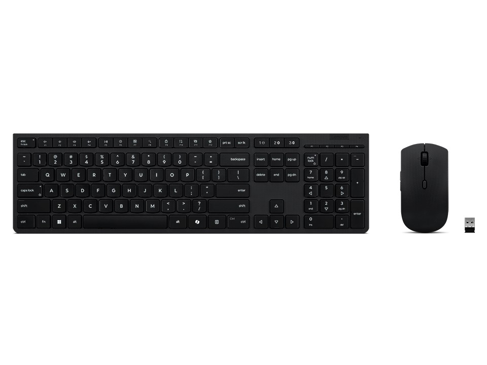 Lenovo Professional wiederaufladbare Funktastatur und -maus Kombi #4X31R64328 Campus Lenovo Professional wiederaufladbare Funktastatur und -maus Kombi #4X31R64328 Campus