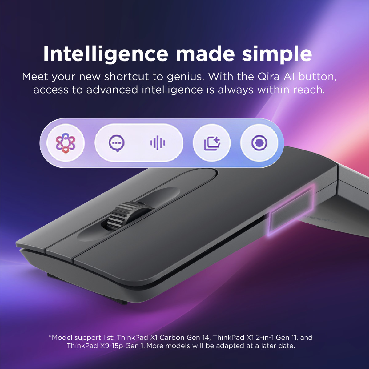 Lenovo ThinkPad Bluetooth Presenter Mouse Aura Edition 4Y51T62792 Campus