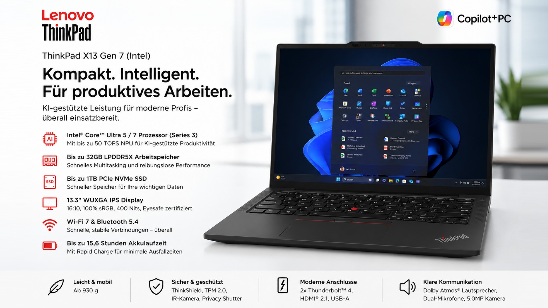 Lenovo Thinkpad X13 G7 21YH005AGE