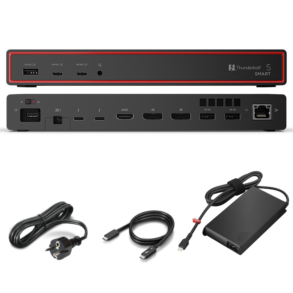 LENOVO ThinkPad Thunderbolt 5 Smart Dock 7500 256W #40BA0265EU Campus LENOVO ThinkPad Thunderbolt 5 Smart Dock 7500 256W #40BA0265EU Campus