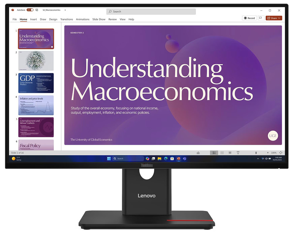 Lenovo ThinkVision T24D-40 #64B9GAT1EU