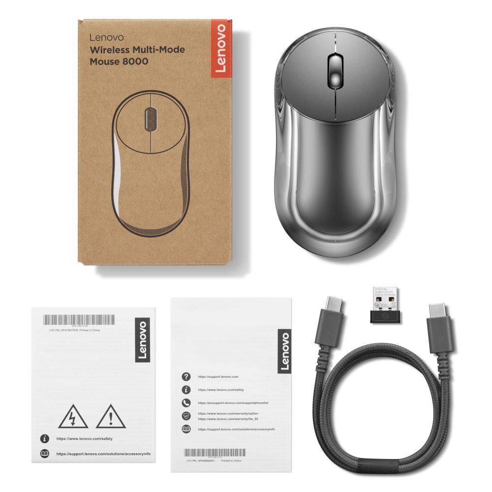 Lenovo Wireless Multi-Mode Mouse 8000 #4Y51V37298