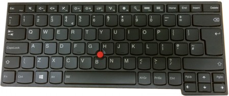 Lenovo Yoga460 Tastaturlayout mit Backlight in UK/Englisch FRU: 00UR229